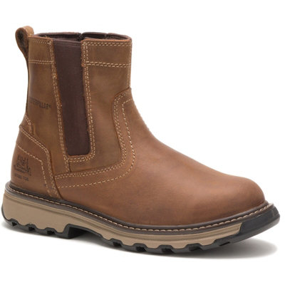 Caterpillar Pelton Safety Boot Dark Beige