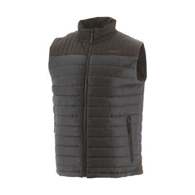 Caterpillar Squall Padded Bodywarmer Work Gilet Black - XXL