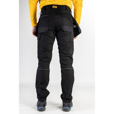 Caterpillar - Stretch Pocket Trouser - Black - Trousers - 30" L - 36" W