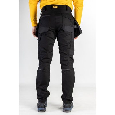 Caterpillar - Stretch Pocket Trouser - Black - Trousers - 30" L - 38" W