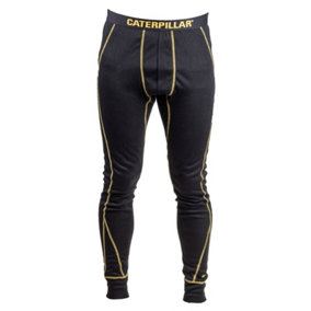 Caterpillar - Thermo Comfort Base Layer Pants - Black - Large