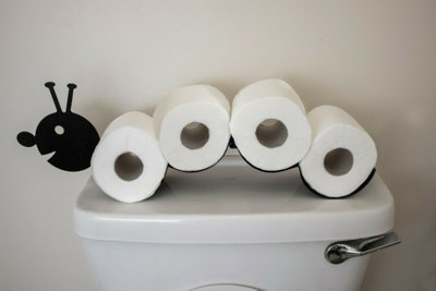 Caterpillar Toilet Roll Holder