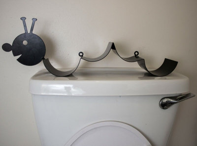Caterpillar Toilet Roll Holder