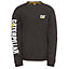 Caterpillar - Trademark Banner Long Sleeve T-Shirt - Black - Tee Shirt - XL
