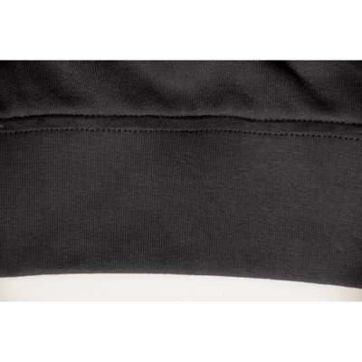 Caterpillar Trademark Hooded Pullover Work Jumper Black - XL