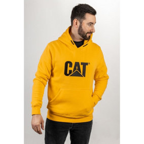 Caterpillar - Trademark Hooded Sweatshirt - Yellow - Medium