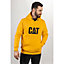 Caterpillar - Trademark Hooded Sweatshirt - Yellow - XXL