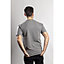 Caterpillar - Trademark Logo T-Shirt - Grey - Tee Shirt - XXXXL