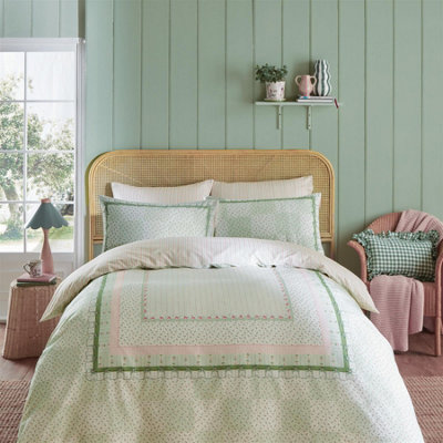 Cath Kidston Archive Book Pistachio Duvet Cover Set King Bedding Set