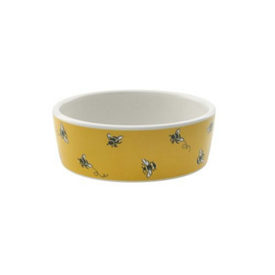 Cath Kidston Bees Ceramic Pet Bowl Small