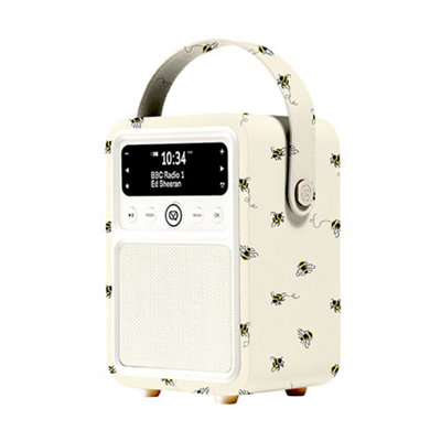 Cath Kidston Bees 'Monty' DAB/DAB+ Digital & FM Radio with Bluetooth