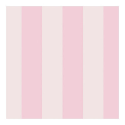 Cath Kidston Canopy Stripe Pink Wallpaper