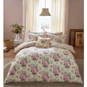 Cath Kidston Floral Fields Duvet Cover Set Lemon King Bedding Set
