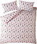 Cath Kidston Mermaids Pink Duvet Cover Bedding Bet Set Double Reversible 200 Thread Count 100% Cotton