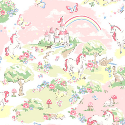 Cath Kidston Multi Novelty Pearl effect Embossed Wallpaper