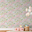 Cath Kidston Multi Novelty Pearl effect Embossed Wallpaper