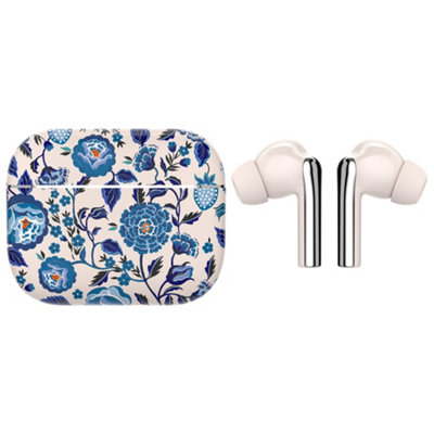 Cath Kidston Strawberry Garden 'Wren' TWS Wireless Earbuds with HD Microphone