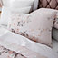 Catherine Lansfield Bedding Canterbury Floral Duvet Cover Set with Pillowcases Blush Pink