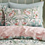 Catherine Lansfield Bedding Clarence Floral King Duvet Cover Set with Pillowcases Natural / Green