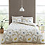 Catherine Lansfield Bedding Craft Floral Duvet Cover Set with Pillowcases Natural