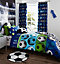 Catherine Lansfield Bedding Football Duvet Cover Set with Pillowcase Blue