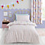 Catherine Lansfield Bedding Kids Ice Cream Fundae Junior Duvet Cover Set with Pillowcase Pink