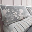 Catherine Lansfield Bedding Meadowsweet Floral Duvet Cover Set with Pillowcases Pink Grey