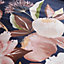 Catherine Lansfield Bedding Opulent Floral Duvet Cover Set with Pillowcases Navy