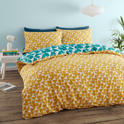 Lenzuolo Con Angoli Catherine Lansfield - 90x200 Cm, 100% Cotone, Colore Ocra, Adatto Per Materasso Alto, Biancheria Da Letto