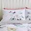Catherine Lansfield Bedding Scatter Butterfly Duvet Cover Set with Pillowcases Grey