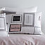 Catherine Lansfield Bedding Sleep Dreams Duvet Cover Set with Pillowcase Blush Pink