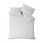 Catherine Lansfield Bedding So Soft Easy Iron King Duvet Cover Set with Pillowcases White