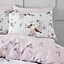 Catherine Lansfield Bedding Songbird Duvet Cover Set with Pillowcase Pink