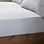 Catherine Lansfield Bedroom So Soft Jersey Fitted Sheet 28cm Depth Silver Grey