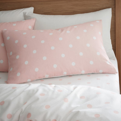 Polka dot pillow cases best sale