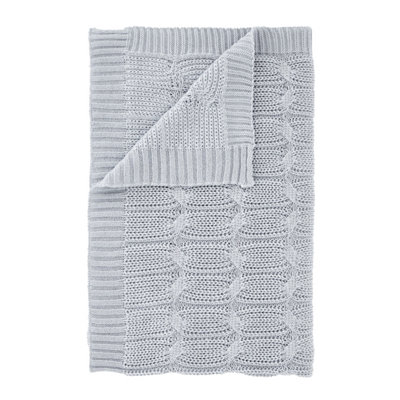 Chunky knit throw by catherine lansfield hotsell