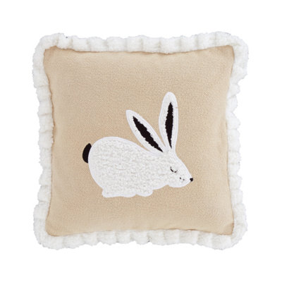 Catherine Lansfield Country Hare 45x45 cm Cushion Natural