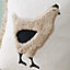 Catherine Lansfield Country Hen 45x45 cm Cushion Natural