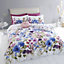 Catherine Lansfield Countryside Floral Floral King Duvet Cover Set with Pillowcases Pink / Blue