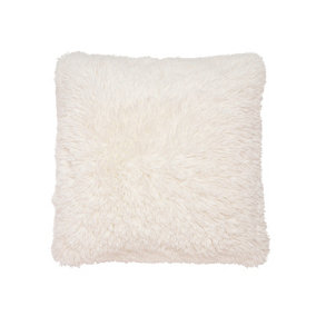 Catherine Lansfield Downstairs Living Cuddly 45x45cm Cushion Cream