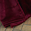 Catherine Lansfield Downstairs Living Extra Large Raschel Velvet Touch Soft 200x240cm Blanket Throw Red