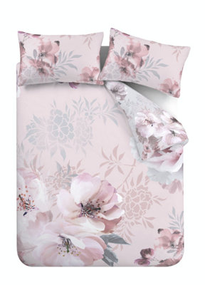 Catherine Lansfield Silky Soft Satin Duvet Cover Set 100% Polyester -  Norwood Textiles