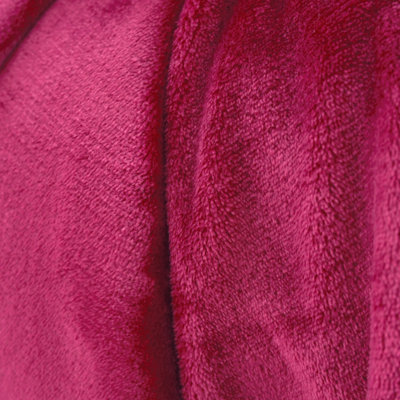 Couverture Extra Large Raschel Velvet Touch Catherine Lansfield Noir 200x240 Cm