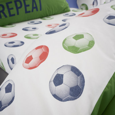 Football duvet and outlet curtain sets