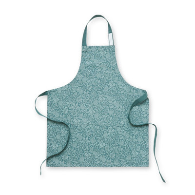 Catherine Lansfield Kitchen Majestic Stag Cotton Apron 70x80cm Green