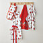 Catherine Lansfield Kitchen Robins 70x80cm Adult Apron White/Red