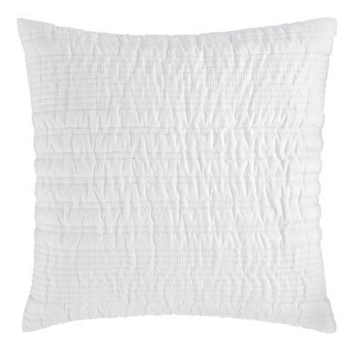 Catherine Lansfield Lennon Stripe 45x45cm Cushion White