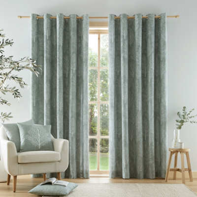 Woodland Friends Pair of Eyelet Curtains by Catherine Lansfield