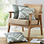 Catherine Lansfield Living Aztec Geo Cotton 45x45cm Cushion Cover 3 Pack Sage Green