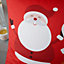 Catherine Lansfield Living Santa's Christmas Presents 45x45cm Cushion Red